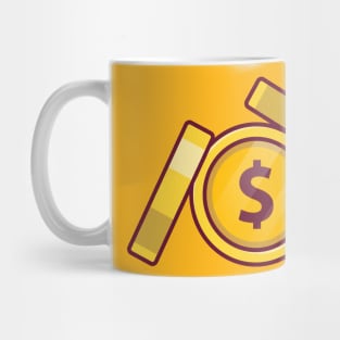 Dollar Gold Coins Mug